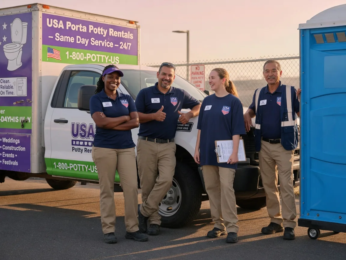 Porta Potty Rental company in Olga, WA